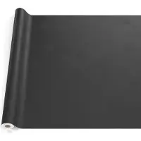 Merkloos Serviette en tissu absorbant l'huile, lavable, dimensions 120 x 140 cm, couleur noire, résistante à l'eau, pour intérieur et extérieur
