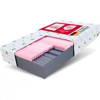 FDM Matelas 90x200 cm, fermeté H3/H4, hauteur 24 cm, matelas en mousse à mémoire de forme, mousse HR