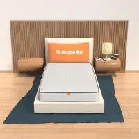 MiaSuite i sogni italiani : Matelas pliable 85x195, hauteur 14 cm - Mousse à mémoire de forme, Medizi