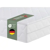 Badenia Matelas orthopédique Trendline BT100, 2 en 1, duo XXL, avec 7 zones de confort. Dimensions : 22 [unité de mesure manquante, à préciser si possible]