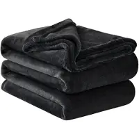 Merkloos Solidchoice - Couverture polaire douce et moelleuse, 220x240 cm, idéale pour l'hiver