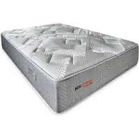 Merkloos Matelas à ressorts ensachés hybride, viscoélastique, dimensions 135x190 cm