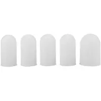 Markenlos Doigts en silicone - Lot de 5 protections pour les doigts, idéales pour les pansements