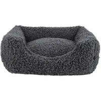 Nordic Paws – Vilja Dog Bed – Size: S 55 × 50 × 20 cm – Grey (Chien)