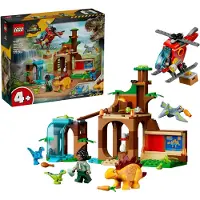 LEGO Le sauvetage du vélociraptor, du stégosaure et du ptéranodon