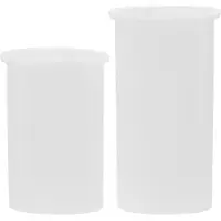 Markenlos 2 pièces de moules en silicone pour abat-jour, faciles à utiliser, adaptés à la résine époxy
