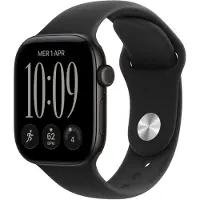 Apple Watch Series 12 OLED 42 mm Numérique 374 x 446 pixels Écran tactile 5G Noir Wifi GPS (satellite)