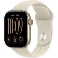 Apple Watch Series 12 OLED 42 mm Numérique 374 x 446 pixels Écran tactile Or Wifi GPS (satellite)