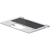 HP SPS-Oberteilabdeckung mit KB CP BL FR, Pièce de rechange pour ordinateur portable, Noir