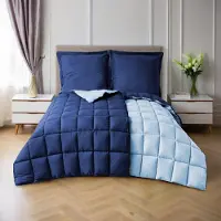 Merkloos Ensemble de 4 housses de couette comprenant 2 housses de couette et 2 taies d'oreiller