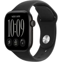 Apple Watch Series 12 OLED 42 mm Numérique 374 x 446 pixels Écran tactile Noir Wifi GPS (satellite)