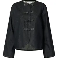 Selected Chemisier 'SLWBARIA-BORA' anthracite