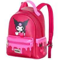 KARACTERMANIA Sac à dos Hello Kitty Kuromi, motif cerise, 25 cm