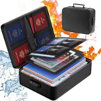 Merkloos Boîte de rangement sécurisée avec protection étanche
