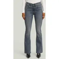 G-Star 3301 Flare Jeans Gris 29 / 32 Femme