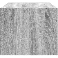 vidaXL Armoires TV 2 pcs. Gris Sonoma 60x31x25,5 cm Matériau dérivé du bois