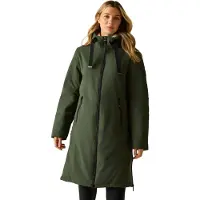 Regatta Veste de régate imperméable pour femmes, modèle RG13710 (taille 34 DE), couleur kaki foncé