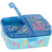Disney Stitch Multi Compartment Lunchbox, Lunch box, Multicolore