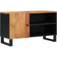vidaXL Armoire TV 80x33x46 cm en acacia massif & bois composite