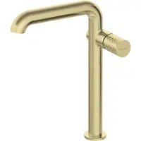 Deante High Basin Faucet With Rectangular Spout Bhs_r24k Doré