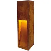 SLV Lampe de jardin Rusty Slot 50 rouiller