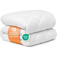 Merkloos Couverture 155 x 220 cm en microfibre