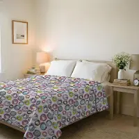 Merkloos Couette d'été en microfibre, dimensions 250 x 240 cm