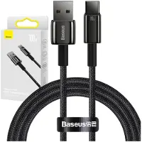 Baseus Cable Usb Do Usb-C Tungsten Gold, 100W, 1M (Czarny)