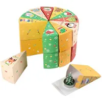 Merkloos Solidchoice - Calendrier de l'Avent "Dozen" - Boîtes cadeaux de Noël pour chocolats et autres présents