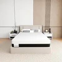 Merkloos Matelas à mémoire de forme avec gel, dimensions 140 x 200 cm, avec 7 zones de confort