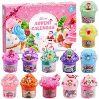 Merkloos Calendrier de l'Avent Slime pour enfants