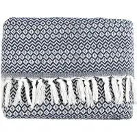 Merkloos Omgoods - Couverture de lit pour lit simple, bleu pétrole, 150 x 200 cm