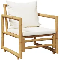 vidaXL Ensemble de meubles de jardin 12 pcs. bambou