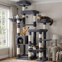 Merkloos Arbre à chat XXL avec plusieurs plateformes