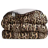 Merkloos Couverture de lit 200x200 cm, pour chambre à coucher, pour 2 personnes, en microfibre, hypoallergénique, lavable à 60 degrés, couleur grise
