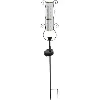 Star Trading Pluviomètre solaire Star LED 'Pluvio', 1 LED blanc chaud