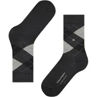 Burlington Chaussettes gris clair / gris foncé / noir