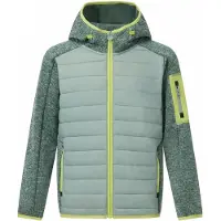 Regatta Veste hybride "Newhill" pour enfants, modèle RG13668 (taille 116), couleur vert glacier