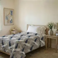 Merkloos Solidchoice - Couette d'été basique, imprimée, 160x240 cm