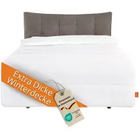 Merkloos Solidchoice - Couette d'hiver extra chaude, 155x220 cm