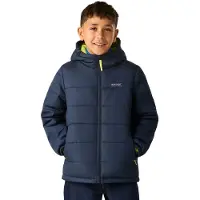 Regatta Veste technique "Lofthouse" pour enfants, modèle RG13487 (taille 110), couleurs marine et vert citron