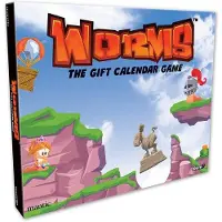 Merkloos Solidchoice - Calendrier de l'Avent pour le jeu de société "Worms", pour 2 à 4 joueurs