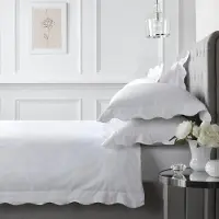 Merkloos Ensemble de couette Solidchoice, modèle Golfrand, 100 % coton, pour lit king size