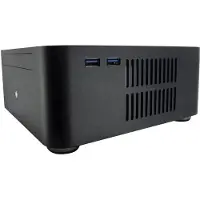 Inter-Tech Inter Tech 88881303 Geh ITX A80S mit 60 W Netzteil, schwarz
