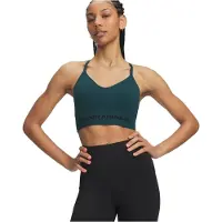 Under Armour Soutien-gorge de sport sans coutures Vanish , couleur vert Arden, taille S/M, pour femmes