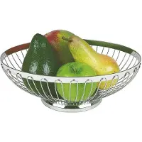 Multi Brot-/Obstkorb, Edelstahl, Stockage du pain, Gris