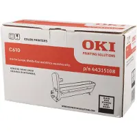 OKI 44315108 tambour (d'origine) - noir