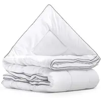 Merkloos Couverture de lit 240 x 200 cm, pour lit double, hypoallergénique, en micromodal, adaptée à toutes les saisons