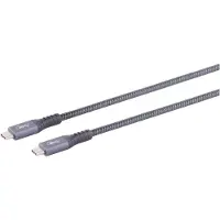 S-Conn S/CONN maximum connectivity Câble de connexion USB-C--Câble USB type-C mâle vers type C mâle, 4.0 Gen 3x2, PRO, 0,5m (13-67010)