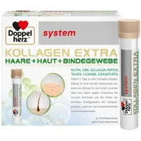 Queisser Pharma GmbH & Co. KG Doppelherz Kollagen Extra system Solution pour les cheveux, la peau et les tissus conjonctifs, 30 flacons buvables